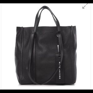 Marc Jacobs Grained Calfskin The Tag Tote